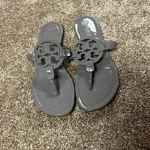 Tory Burch Miller in Patent Gray